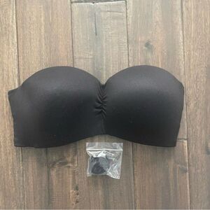 Bali Comfort Revolution Wire-Free Strapless Bra Black M